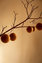 Set Van 6 Kerstballen - Caramel