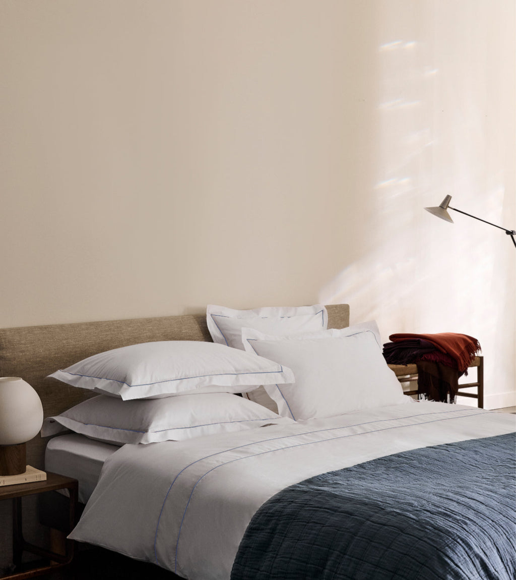 Duvet Cover - 100% Cotton Percale Bourdon - 11 Colours