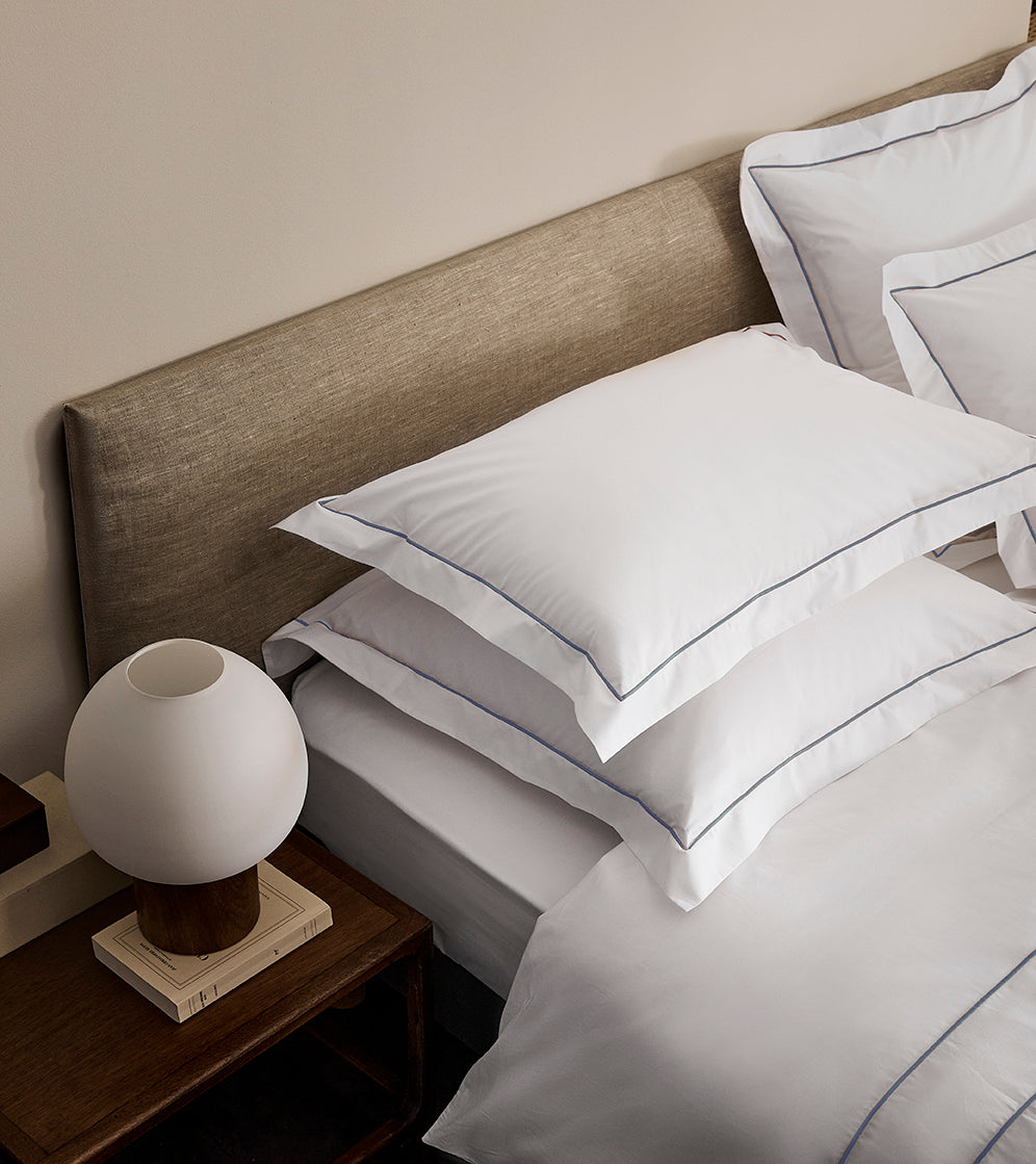 Duvet Cover - 100% Cotton Percale Bourdon - 11 Colours