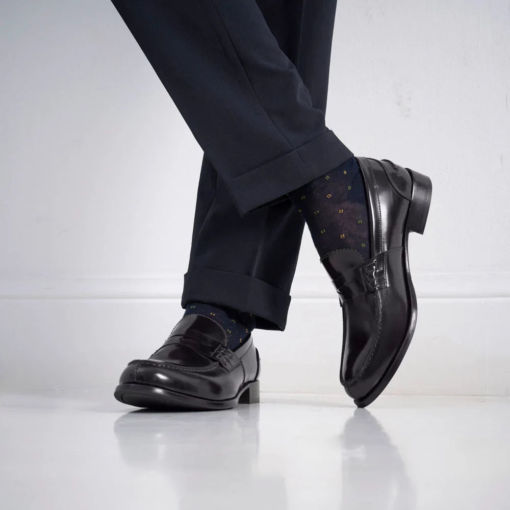 Mocassins Penny - Bordeaux - Homme