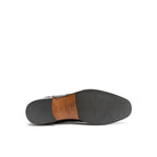 Botines Chelsea Con Puntera Vegetal - Negro - Hombre