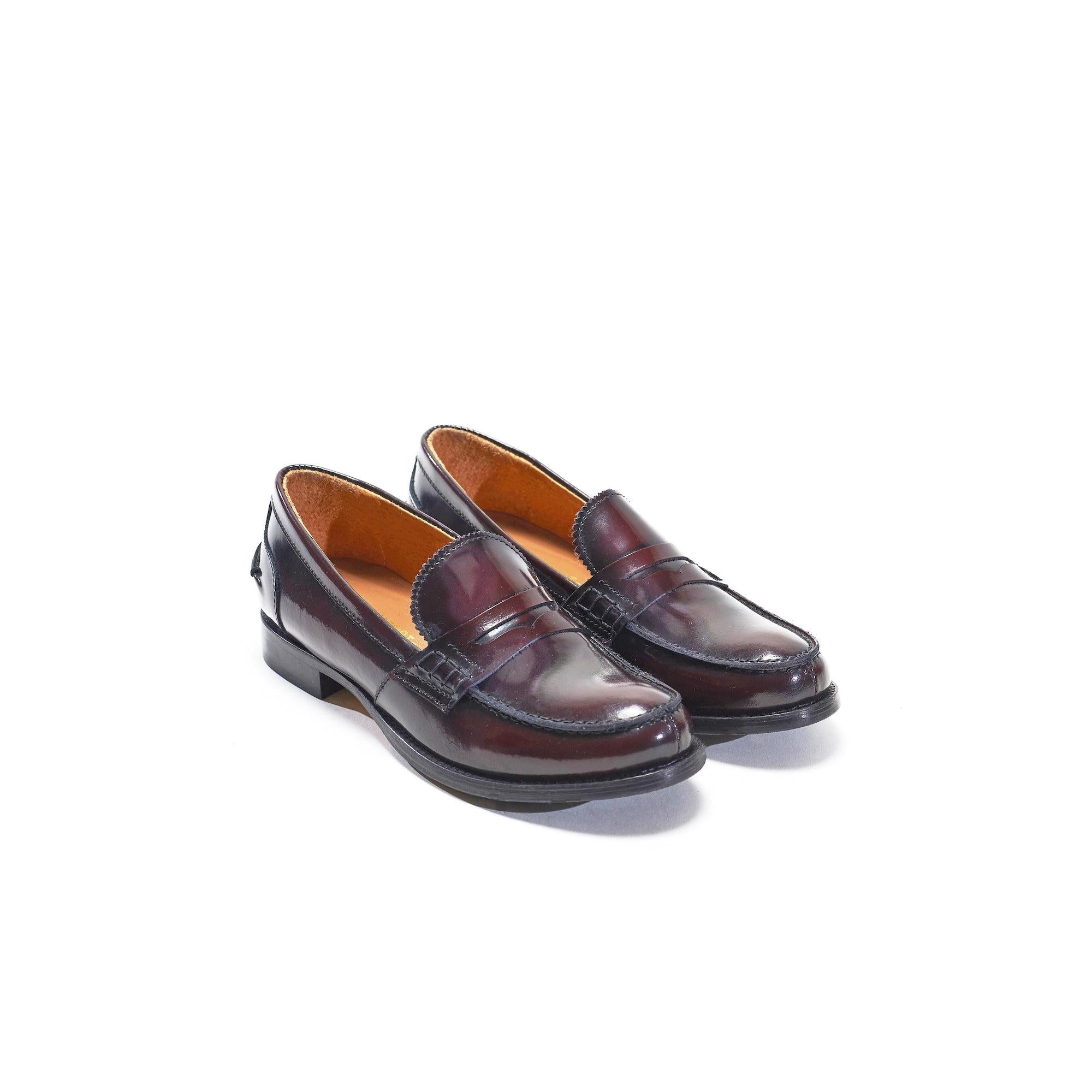 Mocassins Penny - Bordeaux - Femme