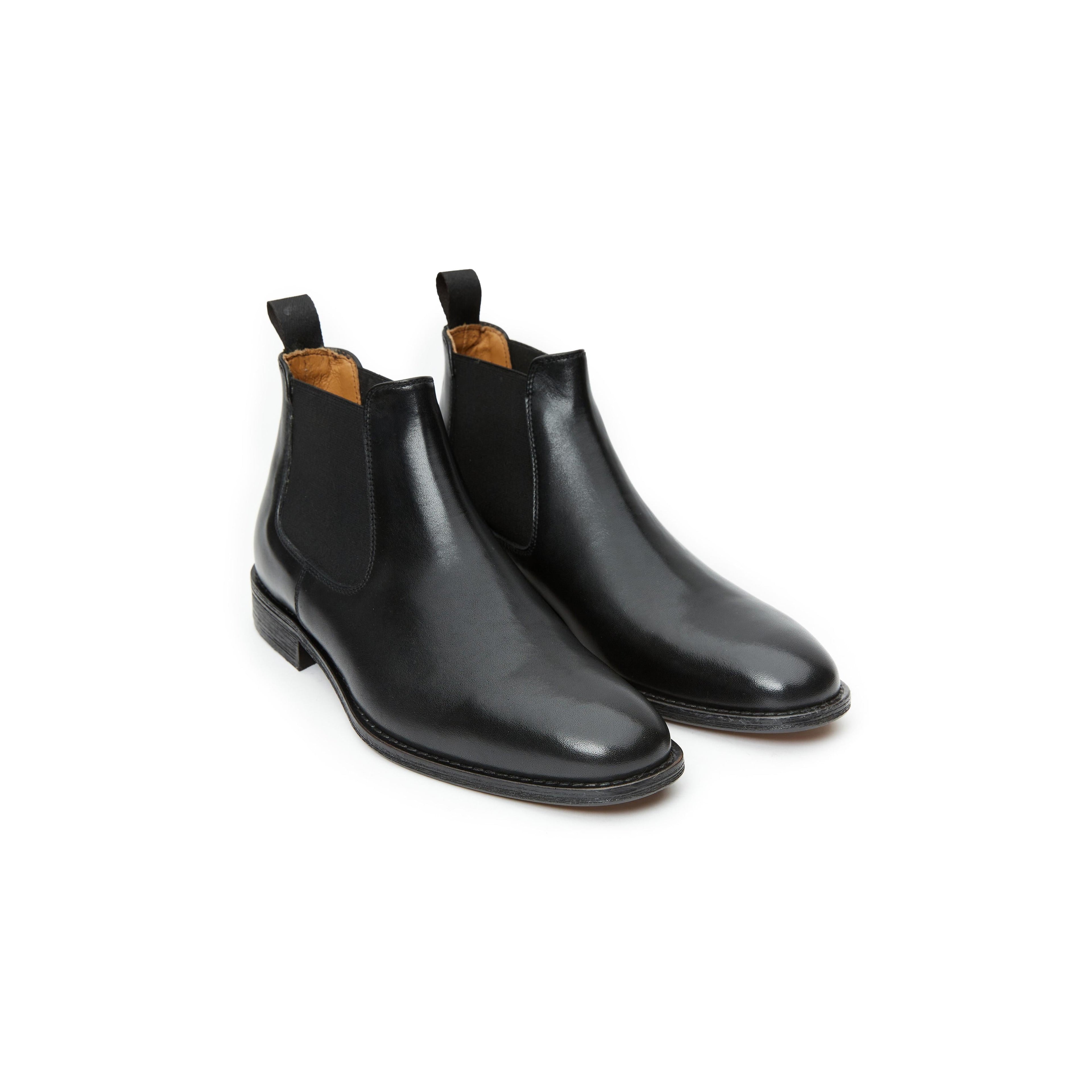 Botines Chelsea - Negro - Mujer