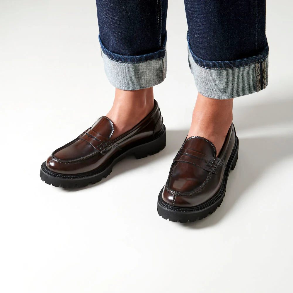 Mocassins Penny - Marron - Femme