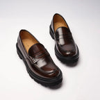 Mocassins Penny - Bordeaux - Femme