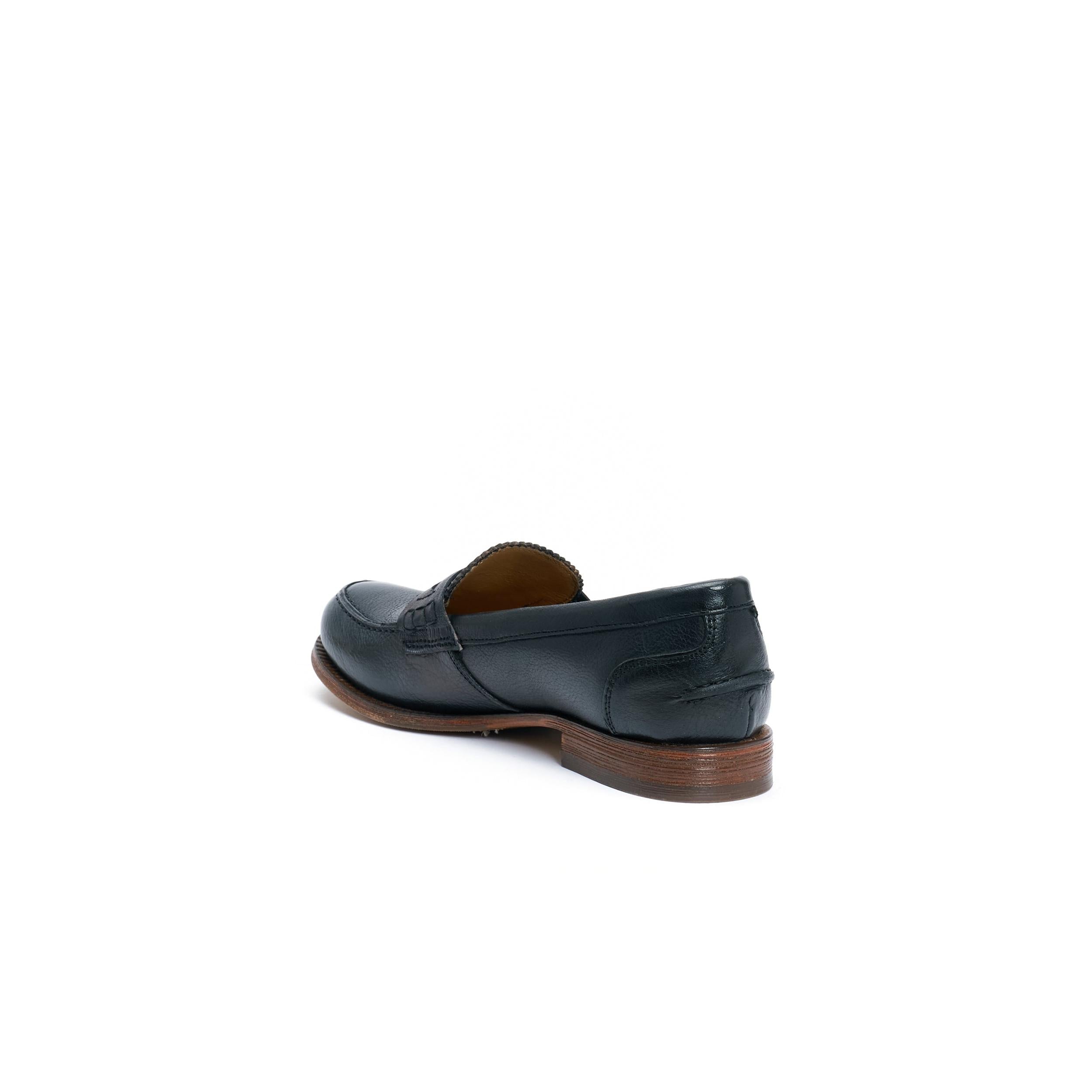 Penny Loafers - Black - Women's