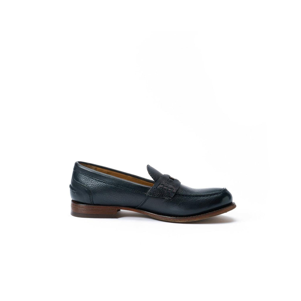 Penny Loafers - Black - Women's