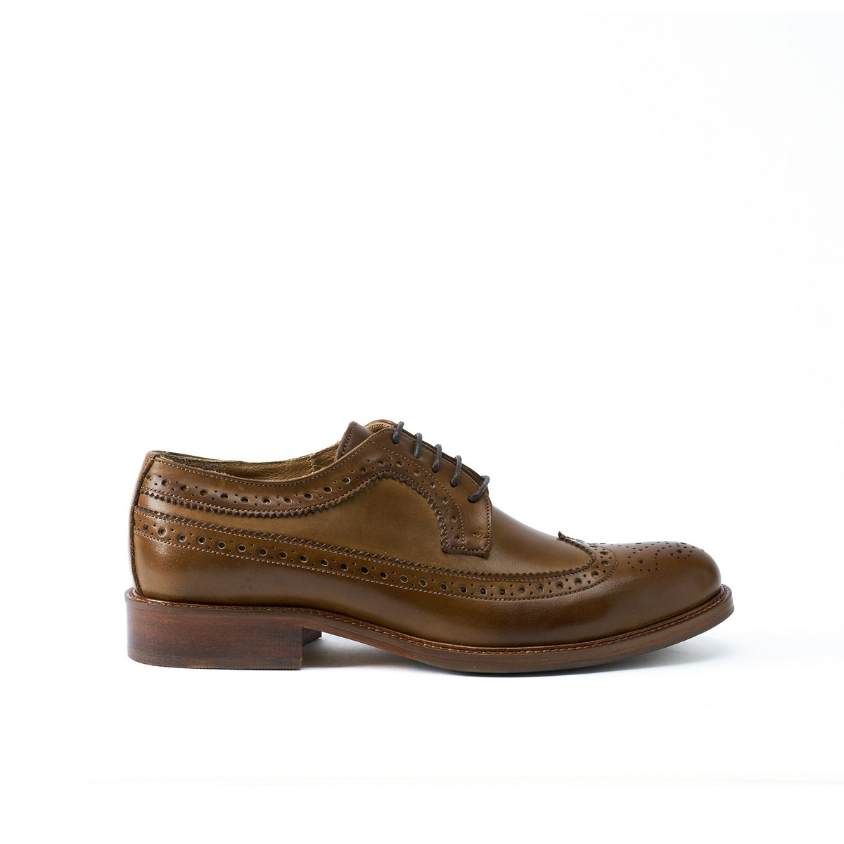 Derby À Bout Fleuri Long - Kaki - Femme