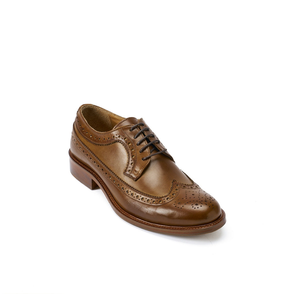 Derby À Bout Fleuri Long - Kaki - Femme
