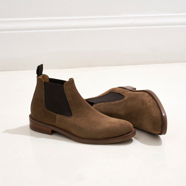 British Passport - Chelsea boots - Taupe - Women's