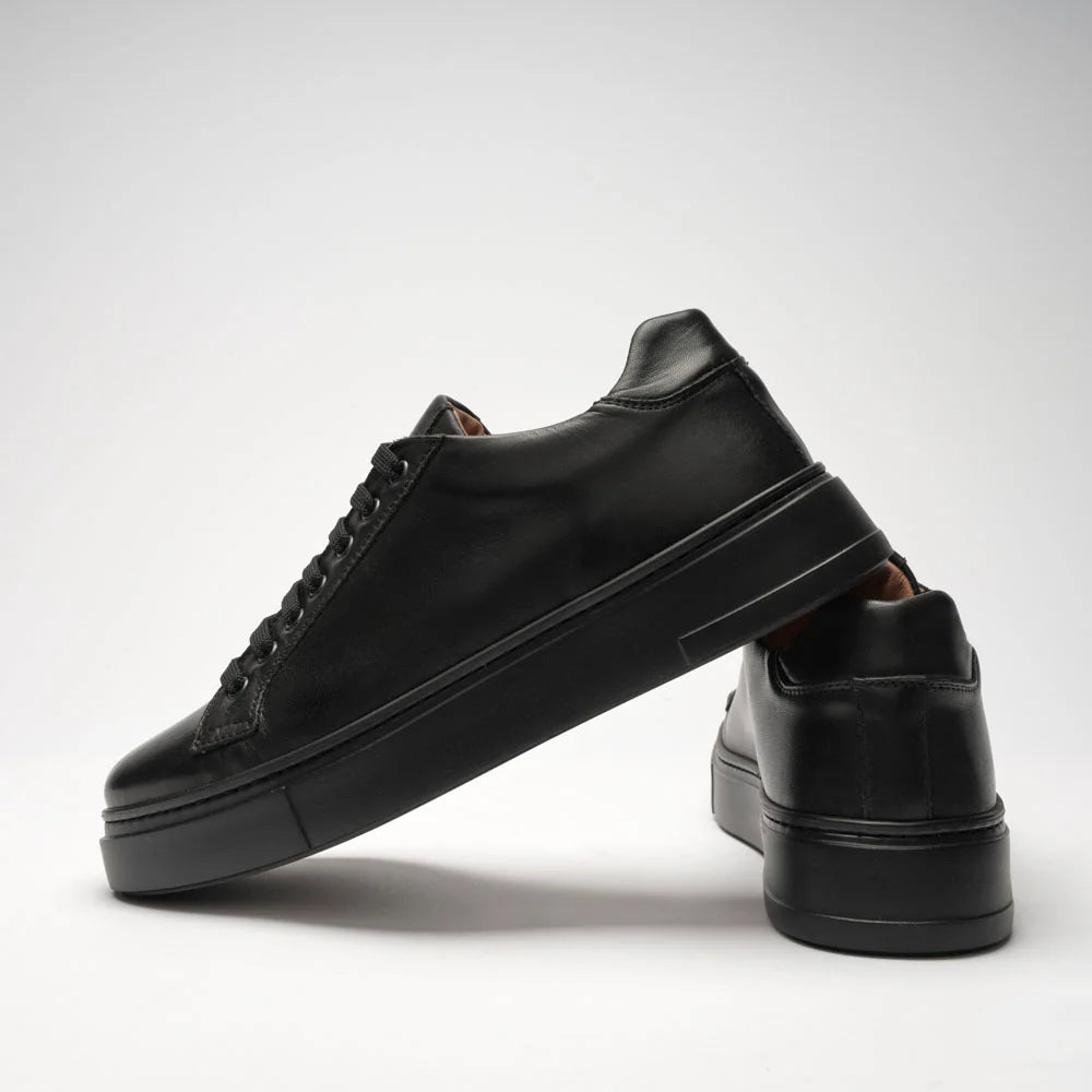 Baskets Classiques À Lacets - Noir - Homme