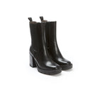 Heeled Chelsea Boots - Black - Women