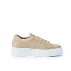Baskets Classiques À Lacets - Beige - Femme