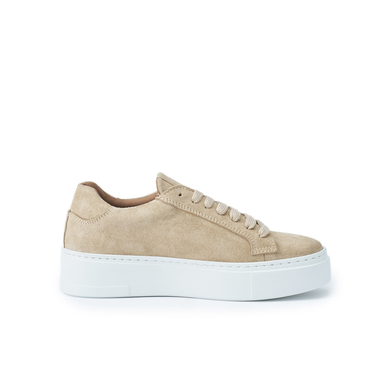 Baskets Classiques À Lacets - Beige - Femme