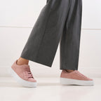 Baskets Classiques À Lacets - Rose - Femme