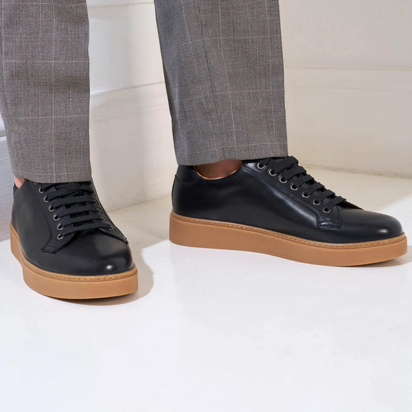 Baskets Classiques À Lacets - Noir - Homme