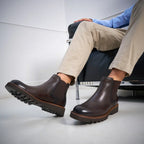Bottines Chelsea - Marron Foncé - Homme