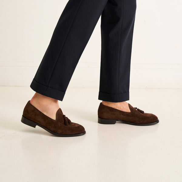 Mocassins À Pampilles - Marron Foncé - Homme
