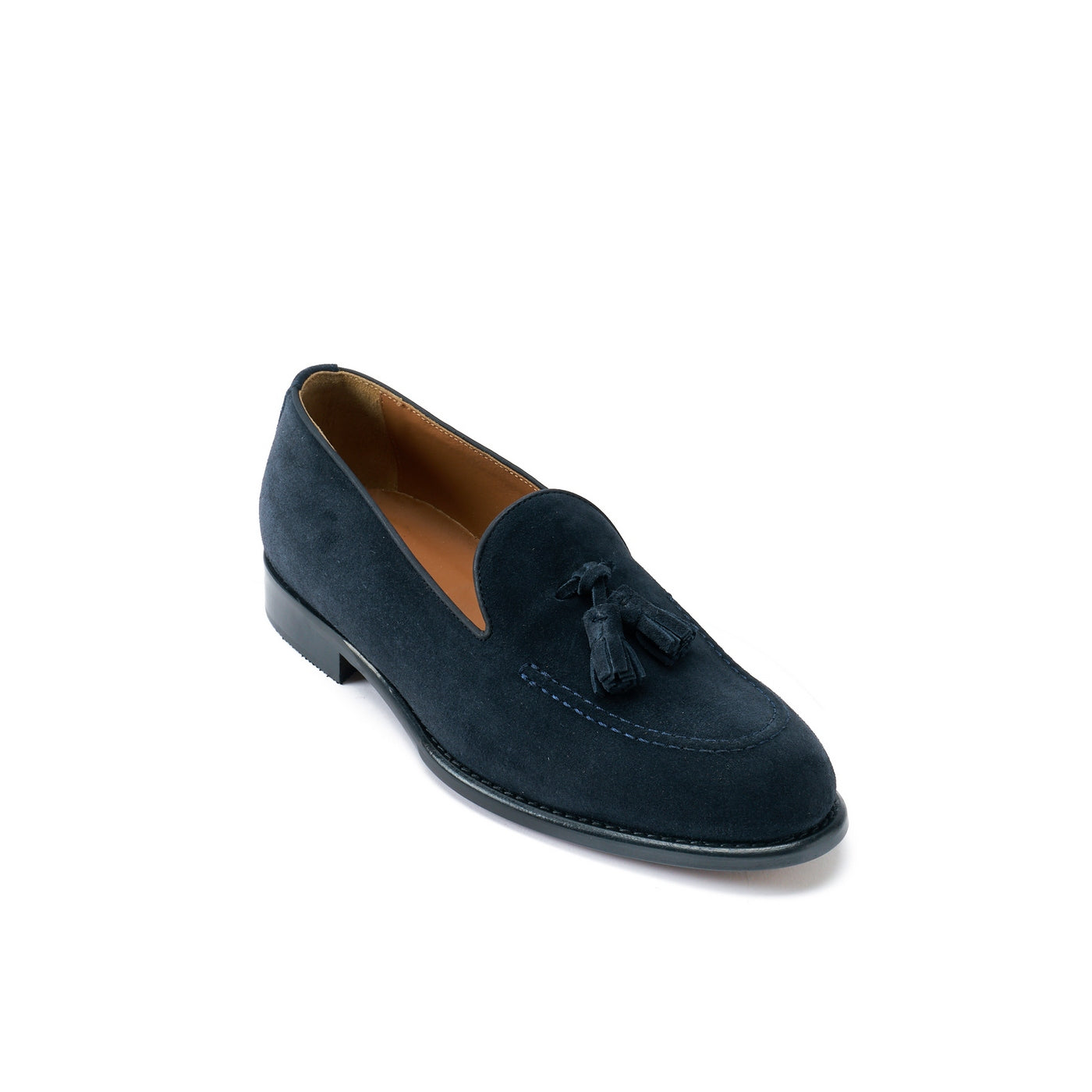 Tassel Loafers - Navy Blue - Men