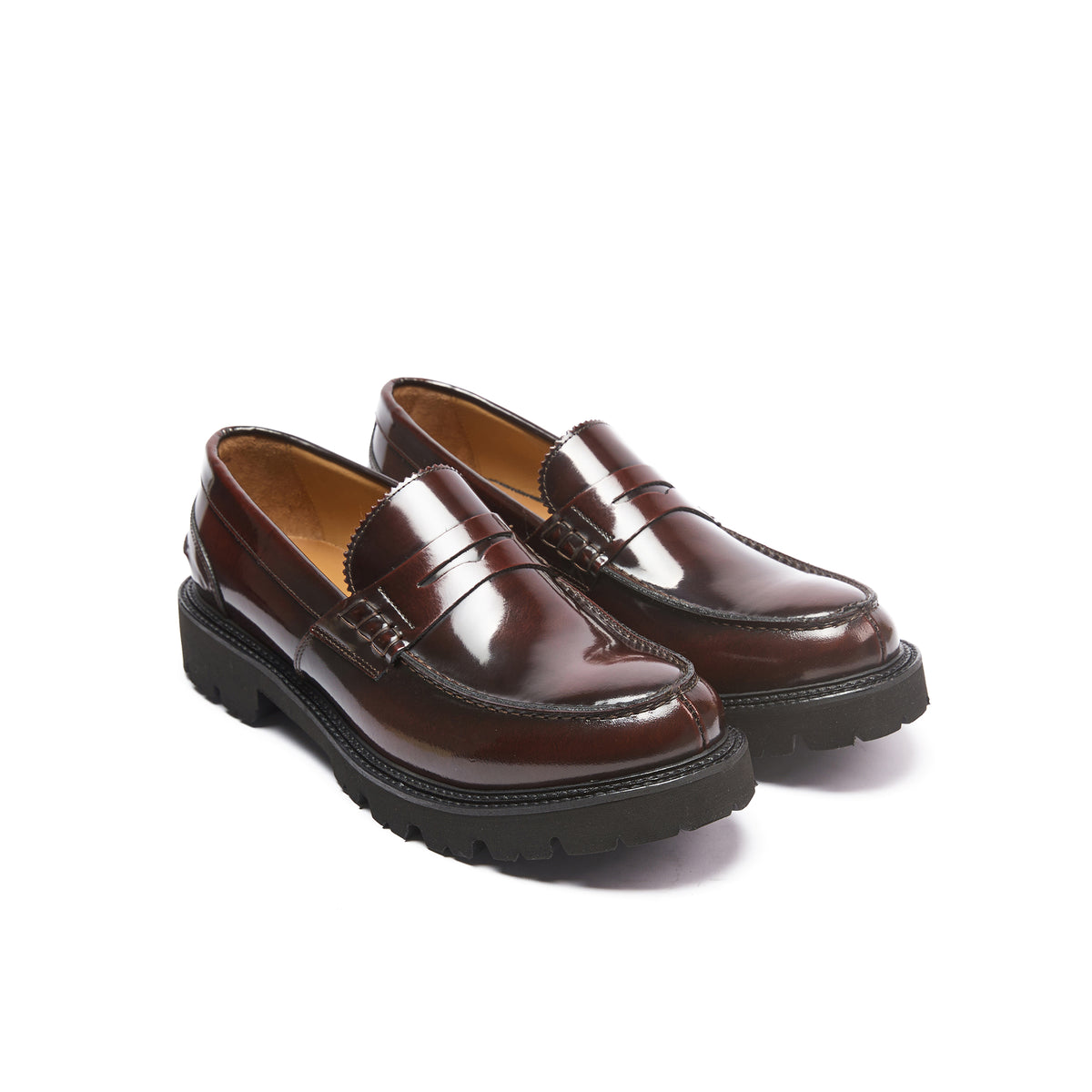 Penny loafers - Bordeaux - Herre