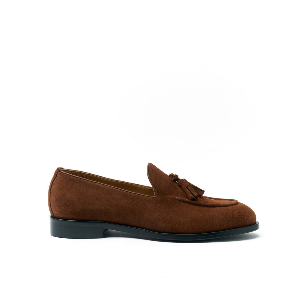 Mocasines Con Borlas - Marrón Castaño - Hombre