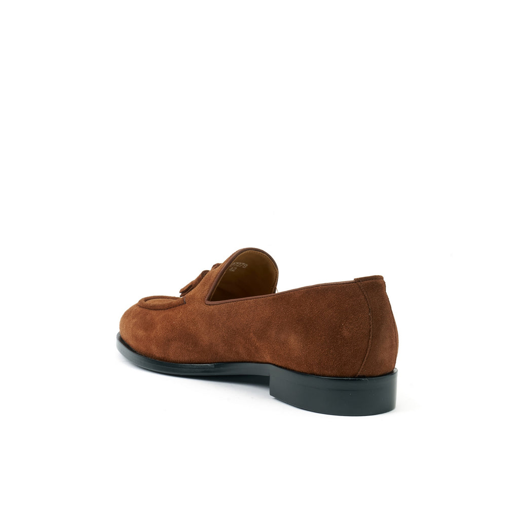 Mocasines Con Borlas - Marrón Castaño - Hombre