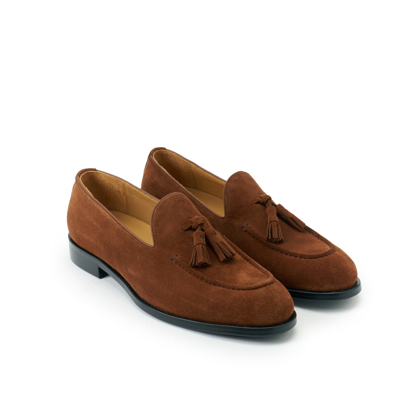 Mocasines Con Borlas - Marrón Castaño - Hombre