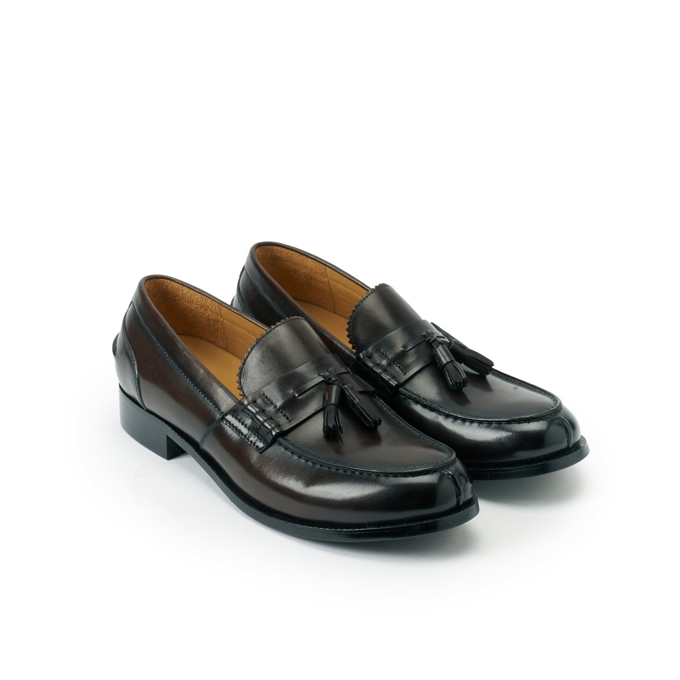 Tassel Loafers - Dark Brown - Men