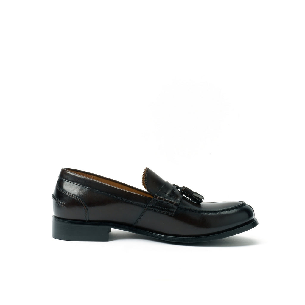 Tassel Loafers - Dark Brown - Men