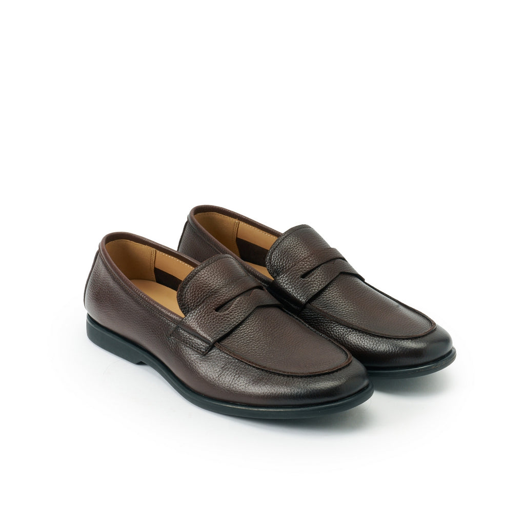 Penny Loafers - Dark Brown - Men
