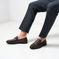 Penny Loafers - Dark Brown - Men