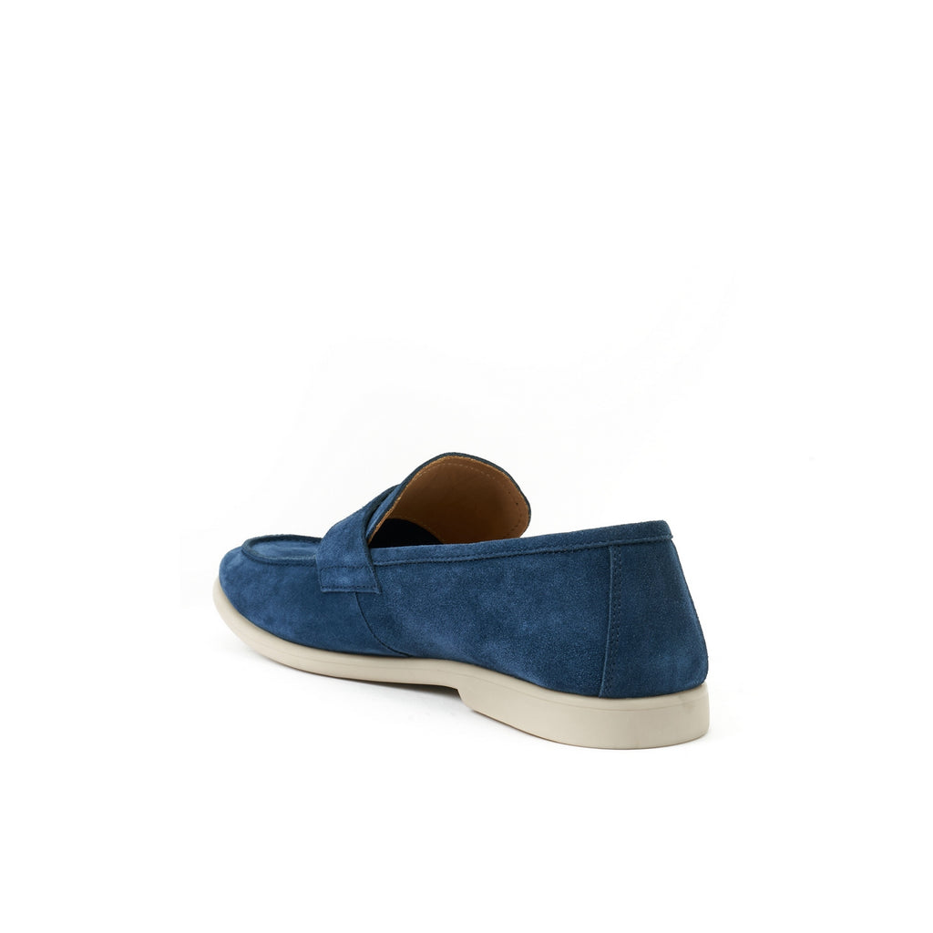 Penny Loafers - Navy Blue - Men