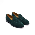 Mocasines con borlas - Verde - Hombre