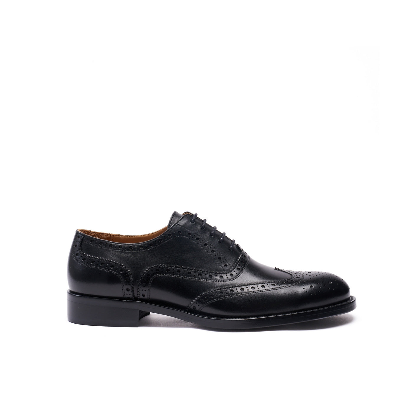 Richelieu À Bout Fleuri - Noir - Homme