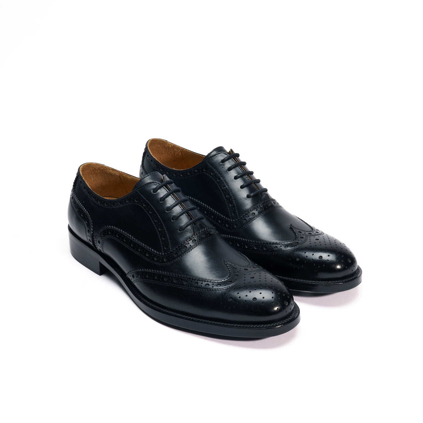 Richelieu À Bout Fleuri - Noir - Homme