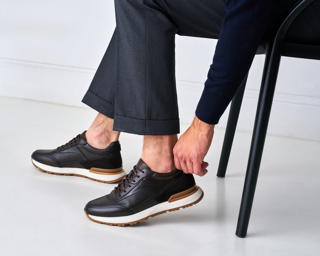 Baskets - Marron Foncé - Homme