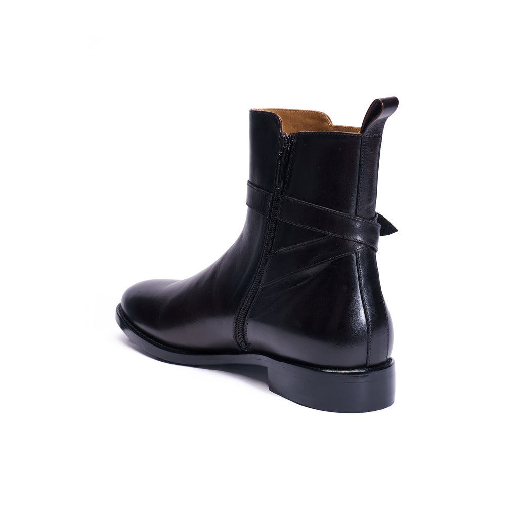 Bottines Jodhpur - Marron Foncé - Homme