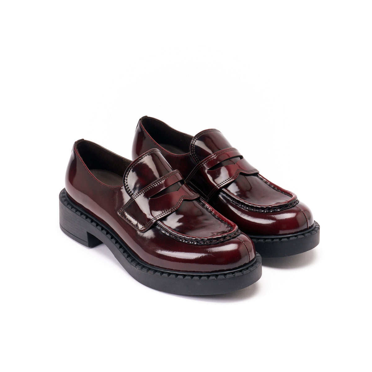 Penny-Loafer - Bordeaux - Damen
