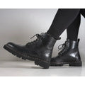 Derby Boots with Golf Toe - Black - Women