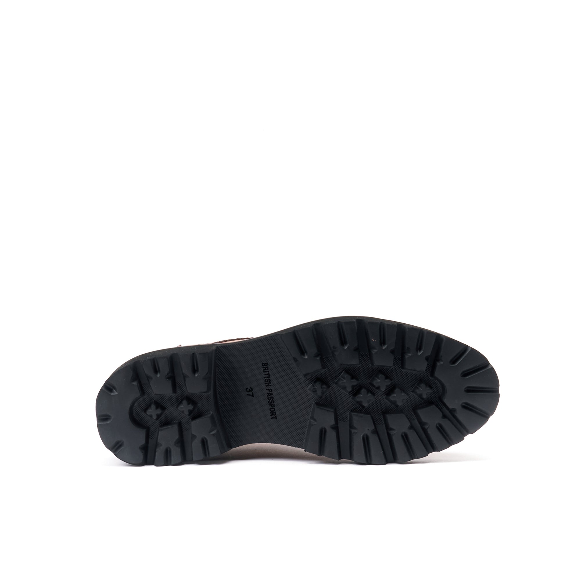 Botas Derby Wingtip - Marrón Marrón - Mujer
