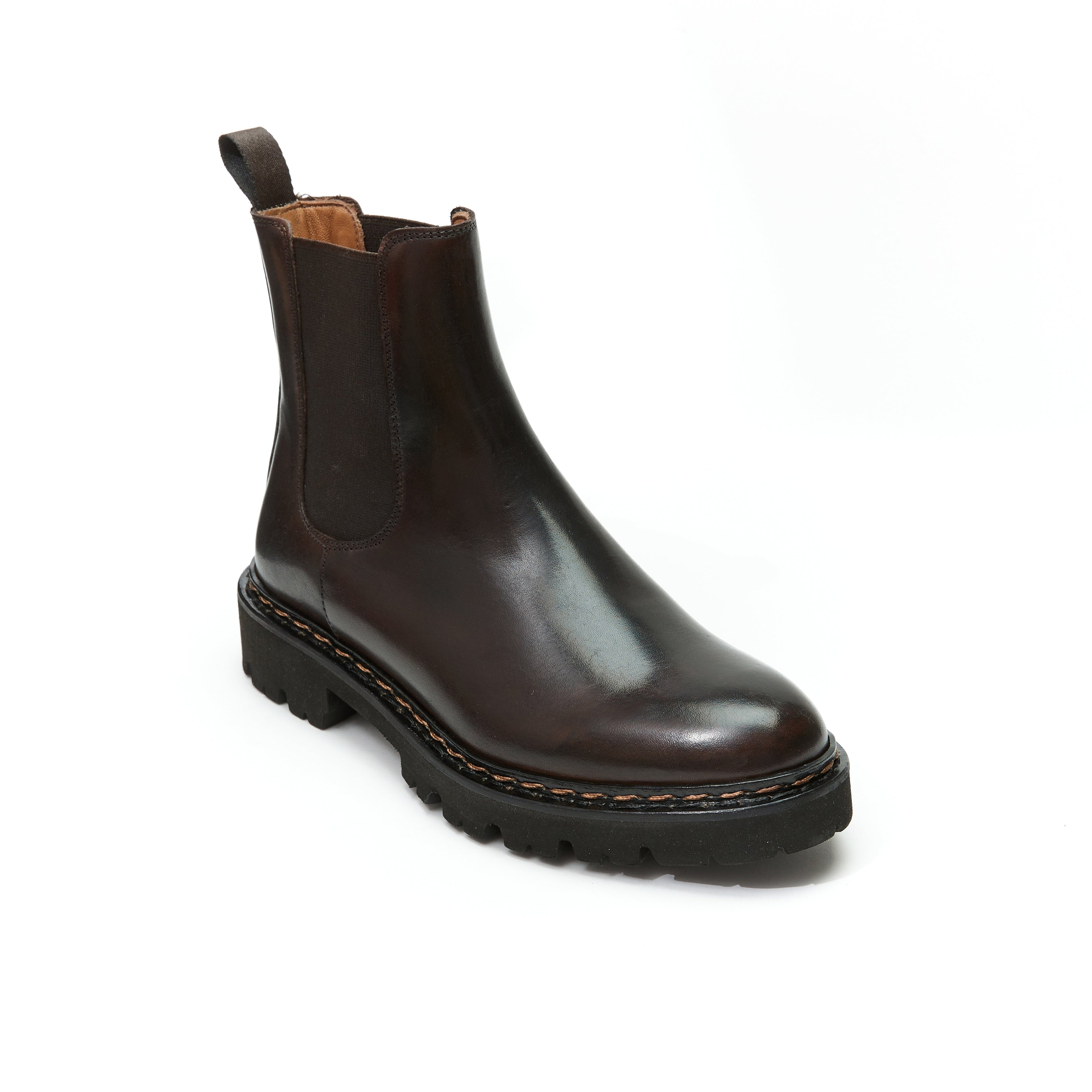Bottines Chelsea - Marron Foncé - Femme