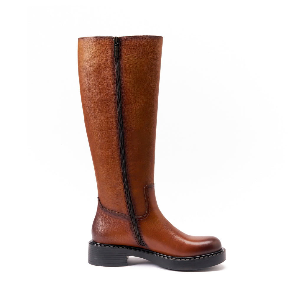 Bottes Hautes - Marron - Femme