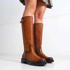 Bottes Hautes - Marron - Femme