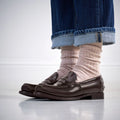 Mocassins Penny - Bordeaux - Femme