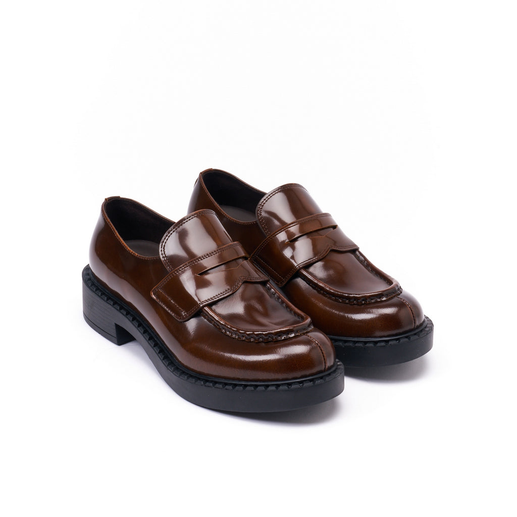 Penny Loafers - Brown - Women