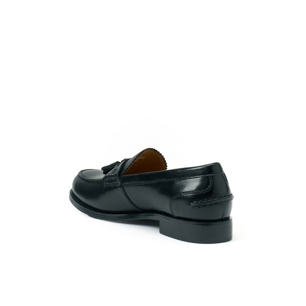 Tassel Loafers - Black - Women