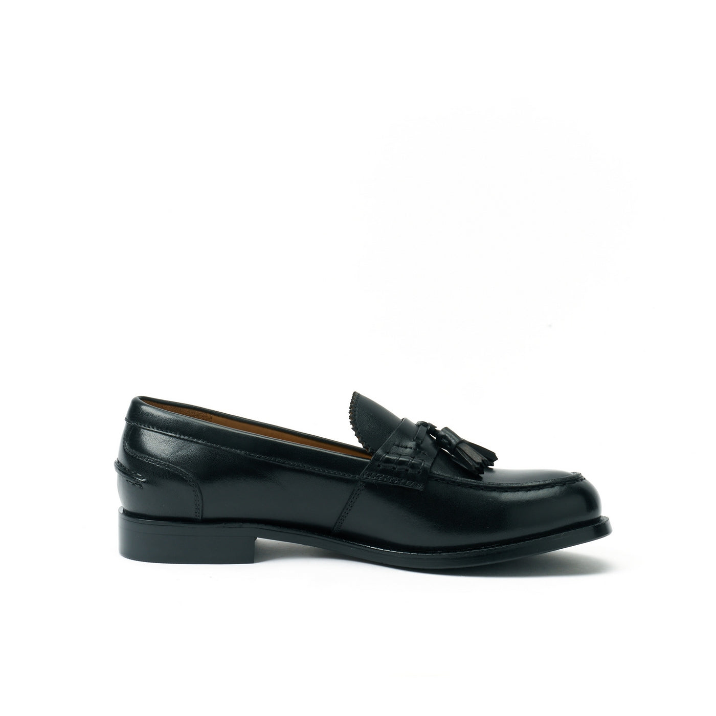 Tassel Loafers - Black - Women
