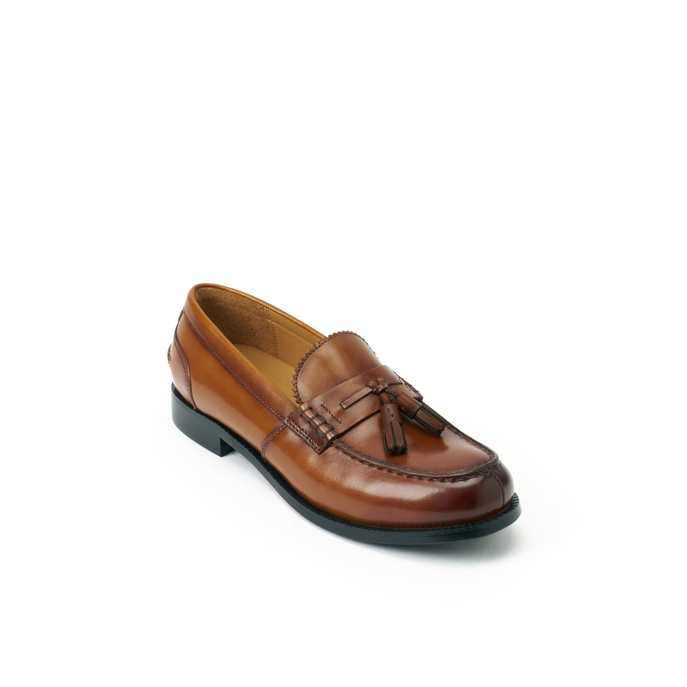 Tassel Loafers - Brown - Women