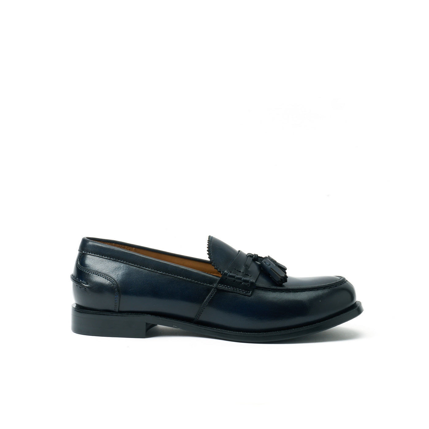 Mocassins À Pampilles - Bleu Marine - Femme