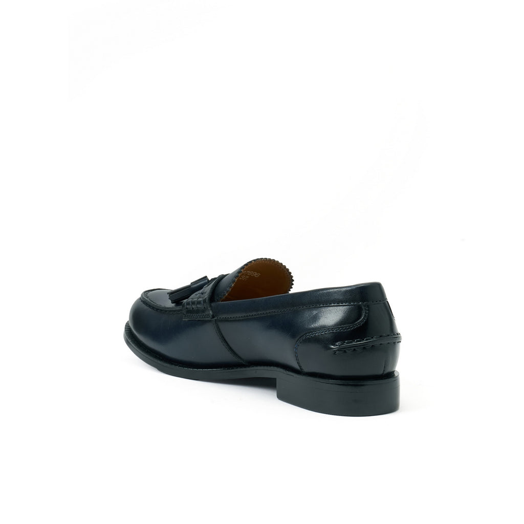 Mocassins À Pampilles - Bleu Marine - Femme